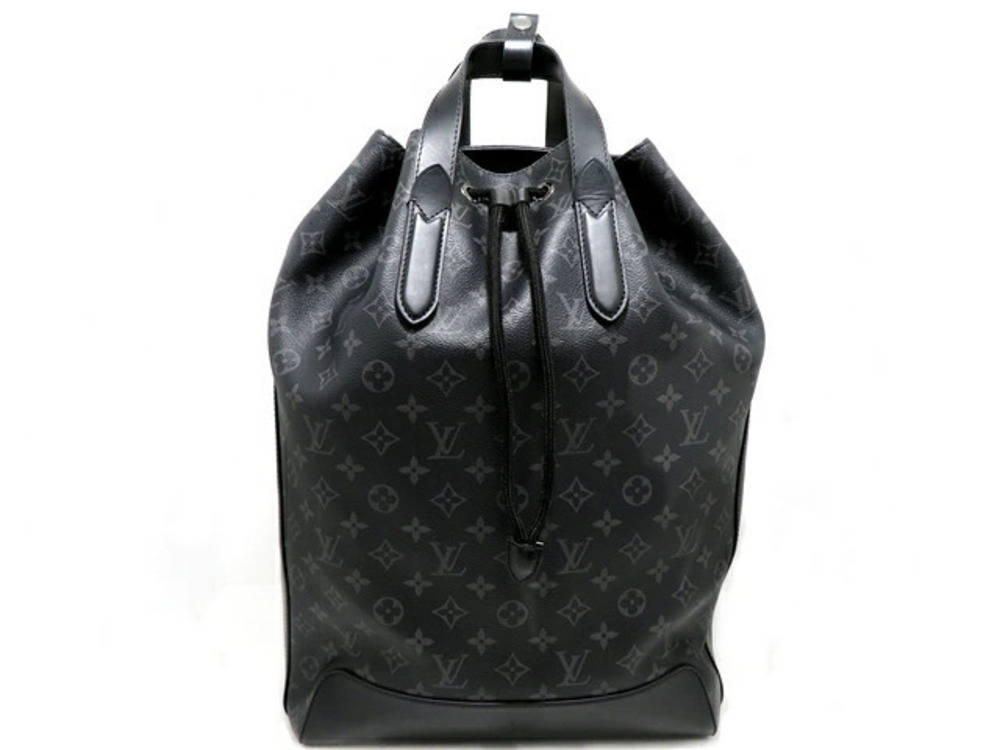 LOUIS VUITTON Explorer Backpack Monogram Eclipse Black